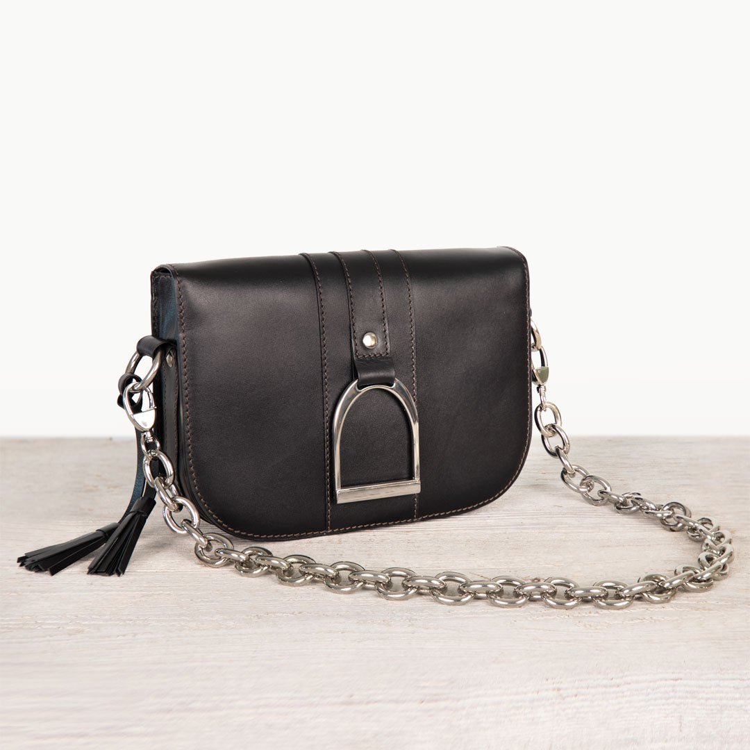 Chunky Loop Nickel Finish Chain Strap