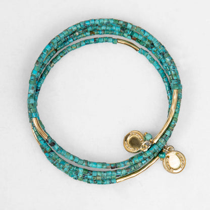 Prism - Linea Turquoise Equestrian Earring