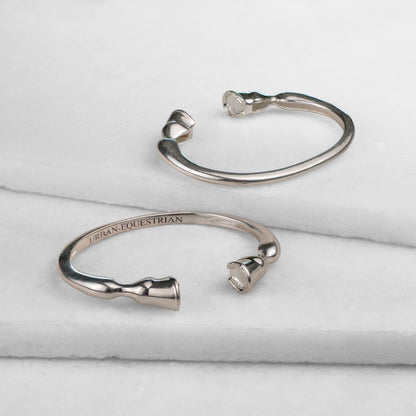 Cavallo -  Horse Hoof Equestrian Bracelet in Silver