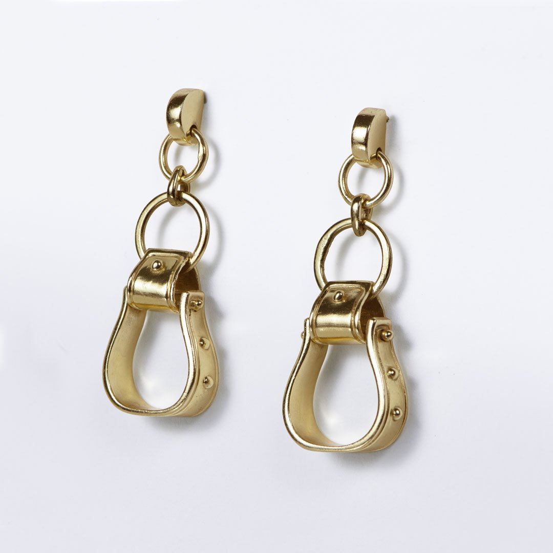 Cortina - Cuban Chain Western Necklace in Gold