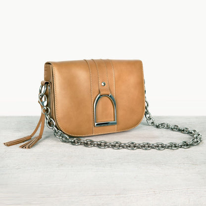 Chunky Loop Nickel Finish Chain Strap