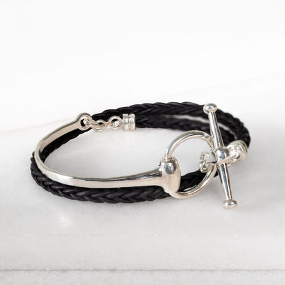 Odeza - Equestrian Horse Bit Earring in Sterling Silver