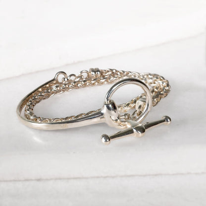 Odeza - Equestrian Horse Bit Earring in Sterling Silver