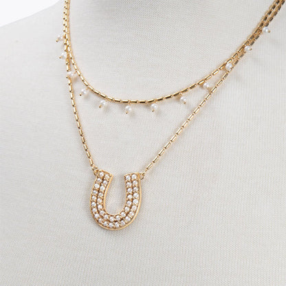 Prism - Linea Pearl Equestrian Earring