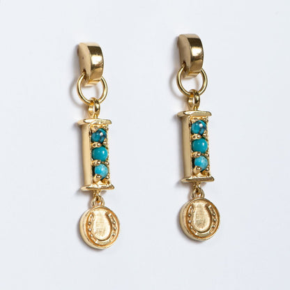 Prism - Turquoise Equestrian Horseshoe Necklace & Choker
